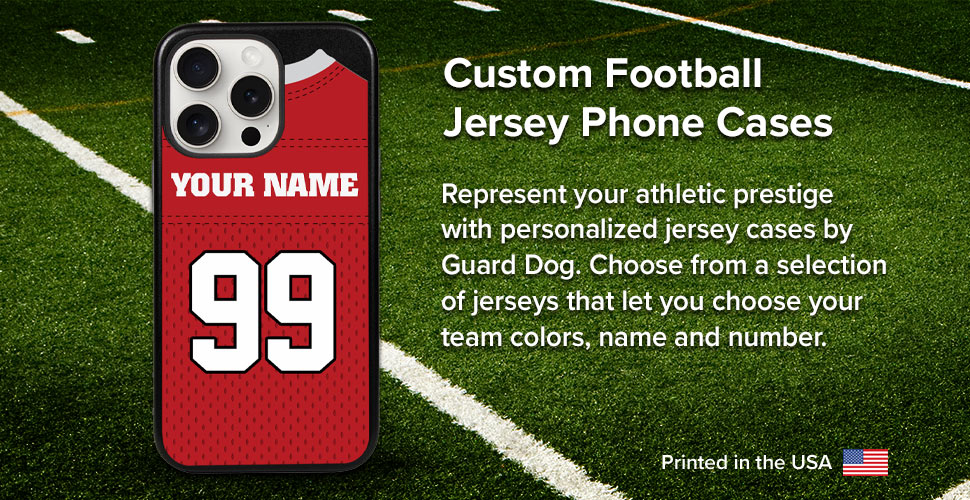 Custom Football Jersey Phone Case